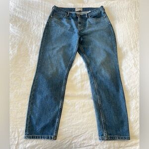 Everlane | Women's SZ 32 | Ankle High Rise Tapered Leg Cotton Jeans